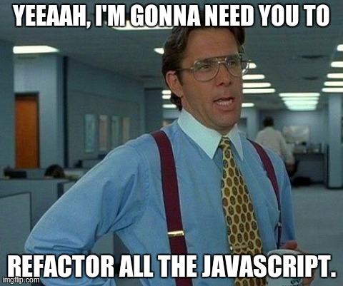 office space javascript meme